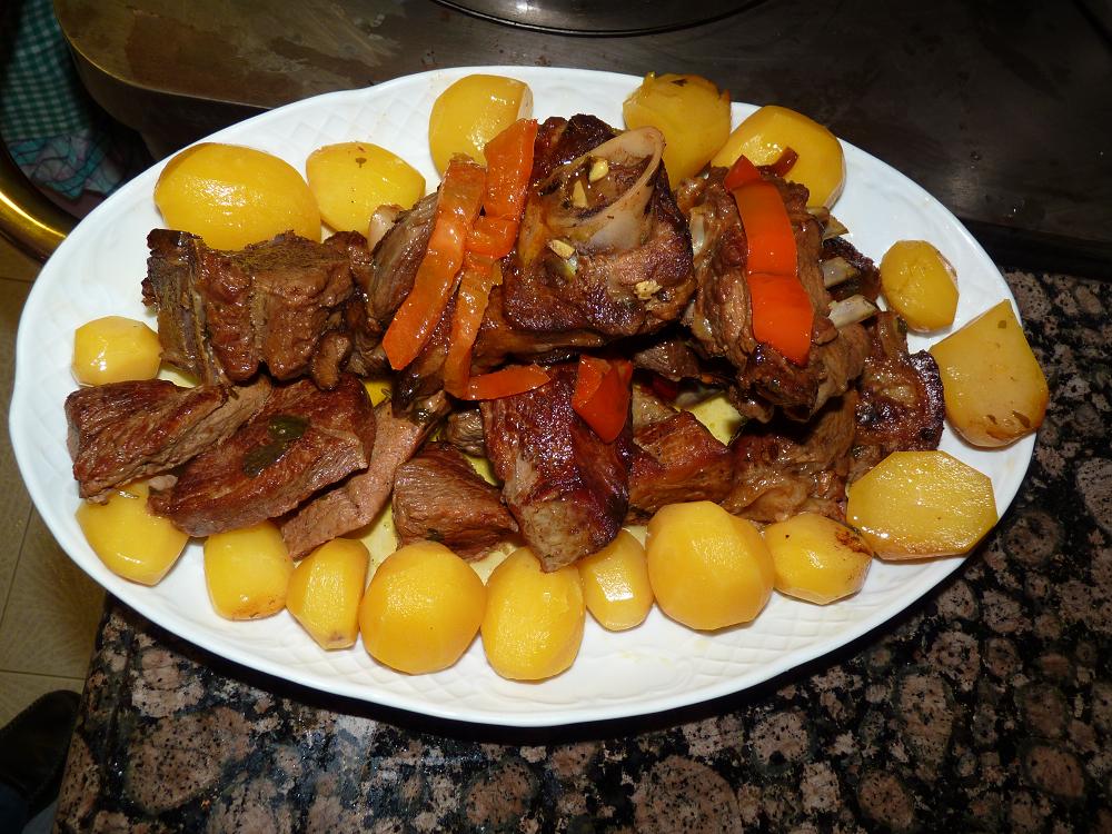 ampliar Carne asada coa receita da avoa Estrella