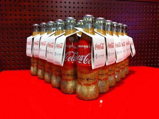 Galicia en color y su botella de Coca Cola